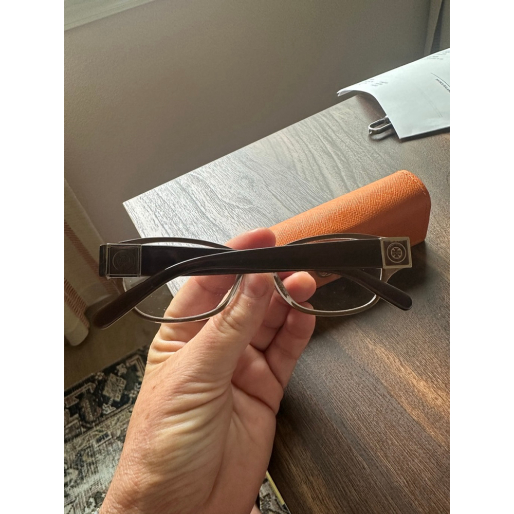 Women's Tory Burch Eyeglasses Brown Gold - Picture 2 of 2